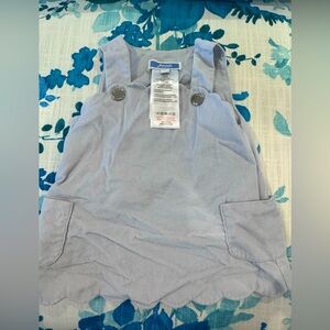 Jacadi corduroy jumper. Size 1 month. Light blue/grey color.
